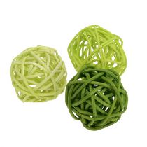 Lataball 3cm Verde branqueado 72pcs