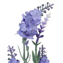 Itens Lavanda em Pote Artificial Roxo Rosa Roxo Claro Alt.26cm 3 unidades