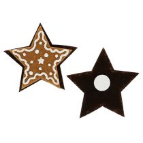 Itens Estrelas de gengibre 4,5 cm para colar 12 peças