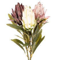 Itens Flor artificial Protea Leucadendron 100cm 3 peças