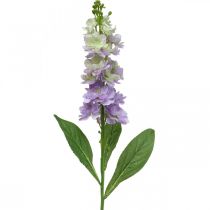 Itens Levkoje flor artificial lilás Flor de jardim artificial 78cm