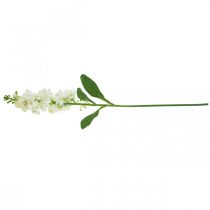 Itens Levkoje Flor artificial branca Flor de caule artificial 78cm