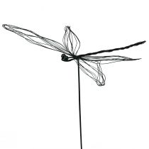 Itens Plugue de flor de figura de metal de libélula W28cm 2 unidades