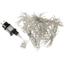 Itens Cortina de luz 120 LED corrente de luz branco quente 100×180cm