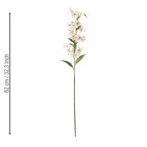 Itens Lírio artificial em formato de haste, para decoração elegante e de baixa manutenção, 82 cm, 2 peças.