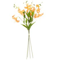 Itens Lírios artificiais, decoração para casamentos e eventos, 77 cm, 4 peças