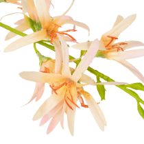 Itens Lírio artificial com haste longa, flor artificial, decoração para quarto de casamento, 110 cm, 2 peças