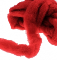Fusível de lã 10m vermelho escuro