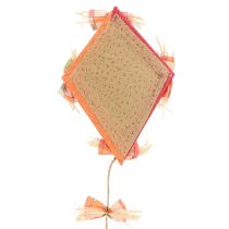 Itens Dragão decorativo engraçado para pendurar laranja 18×26cm 2 peças