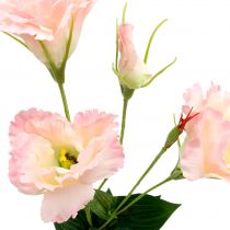 Itens Lysianthus artificial rosa 87,5cm