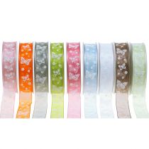Fita de organza borboleta 25mm 20m
