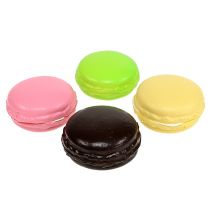 Itens Biscoitos decorativos de merengue com macaron, sortidos 5cm 8pcs