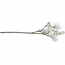 Itens Ramo de magnólia branco Ramo decorativo flor artificial de magnólia