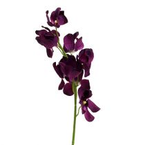 Itens Mokara orquídea roxa 50 cm artificial 6 unidades