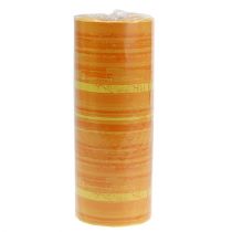 Itens Papel Cuff 25cm 100m Amarelo/Laranja