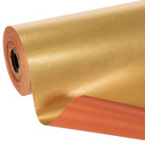 Itens Rolo de papel para punho, dourado/vermelho, 25 cm x 100 m, suprimentos para floricultura