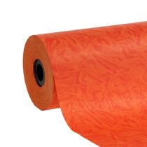 Cuff papel laranja-vermelho 25cm 100m