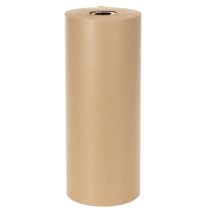Itens Papel Kraft Natural para Punhos, Rolo de 25cm x 100m, Papel Decorativo