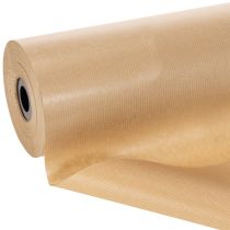 Itens Papel Kraft Natural para Punhos, Rolo de 25cm x 100m, Papel Decorativo