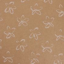 Itens Cuff papel lenço de papel flores naturais 25cm 100m