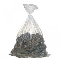 Itens Pinhas de pinheiro Maritima, arranjos florais funerários, decoração de Advento, produto natural, altura 12–15 cm, diâmetro 6,5–10 cm, 50 peças.