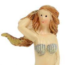 Itens Figura Deco azul sereia 6cm - 9,5cm 3pcs
