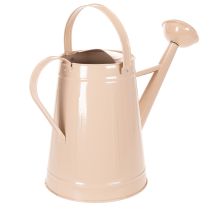 Itens Regador decorativo de metal, design vintage cor areia, para plantas e flores secas, 50×22,5×39cm