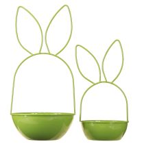 Itens Vaso em forma de coelho para decoração de primavera e Páscoa, sala de estar, cozinha, jardim, 33 cm