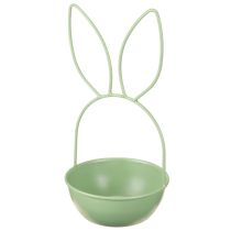 Itens Vaso em forma de coelho, decoração de Páscoa para sala de estar, 34 cm