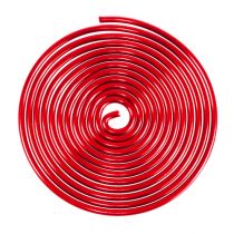Parafuso de fio de alumínio parafuso de metal vermelho 2mm 120cm 2pcs