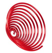 Parafuso de fio de alumínio parafuso de metal vermelho 2mm 120cm 2pcs