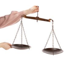 Itens Decoração em escala com design nostálgico para cozinha e sala de estar, estilo vintage, 58 cm