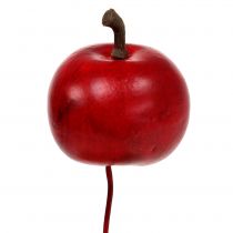 Mini maçãs em arame Ø3,5cm 48p