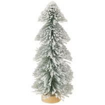 Itens Mini árvore de Natal LED abeto de Natal coberto de neve 40cm
