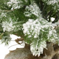 Mini árvore de natal em saco nevado Ø25cm H42cm