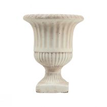 Itens Mini vaso para plantas copo vaso de flores decorativo de concreto antigo H16,5cm