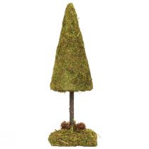 Itens Mini árvore de Natal decoração de mesa árvore de musgo Alt.30,5cm