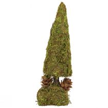 Itens Mini árvore de natal decoração de mesa artificial árvore de musgo Alt.18cm