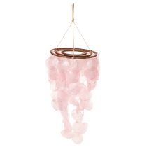 Itens Sino de vento decorativo para pendurar na sala de estar e no jardim, 70 cm