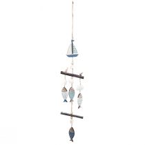 Cabide decorativo marítimo para pendurar carrilhão de vento marítimo 54cm
