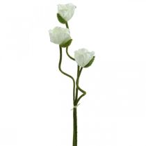 Itens Flor Artificial Papoila Artificial Rosa Milho Branco L55/60/70cm Conjunto de 3