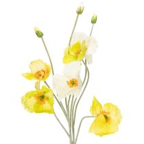 Itens Decoração artificial de papoula para salas de estar e escritórios, 95 cm