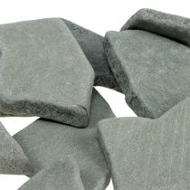 Pedras mosaico cinza na mistura líquida 1kg