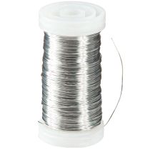 Itens Arame murta prata galvanizado 0,37mm 100g