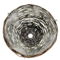 Itens Lâmpada de cesta natural Ø30cm