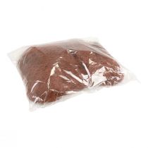 Itens Fibras de sisal natural marrom 300g - Artesanato, decoração, ninho de pássaro faça você mesmo, decoração de flores