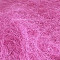 Grama de sisal de fibra natural para artesanato Sisal grama rosa 300g