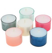 Itens Colorlights tealights pastel assorted 40pcs