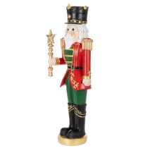 Itens Quebra-nozes, estatueta decorativa para decoração natalina, 59 cm