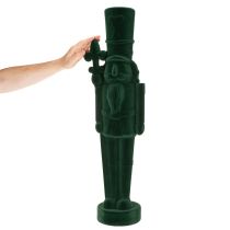 Itens Quebra-nozes em pé, decoração de Natal, aveludado, 77 cm